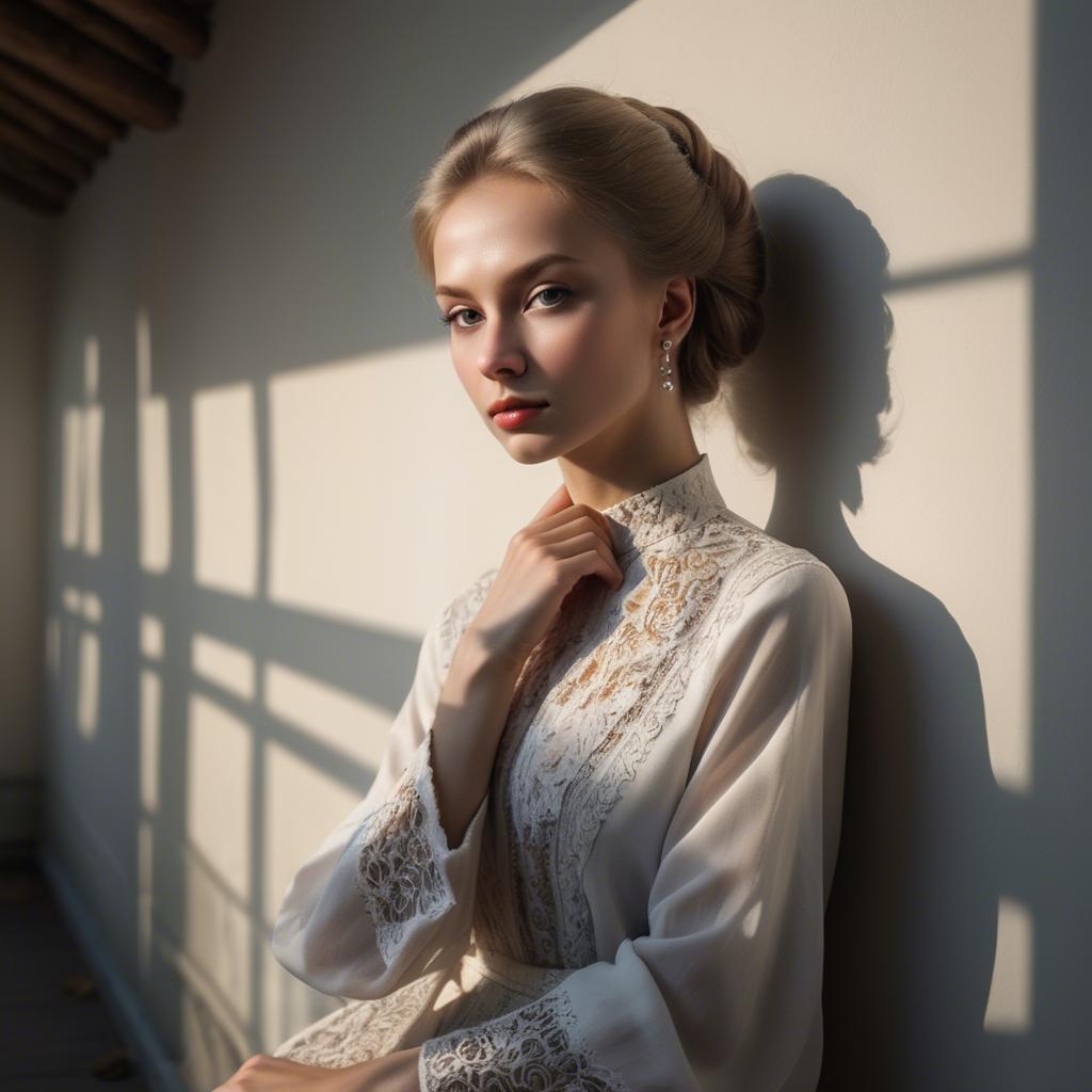 A stunning image of russian elegance in natural shadows.