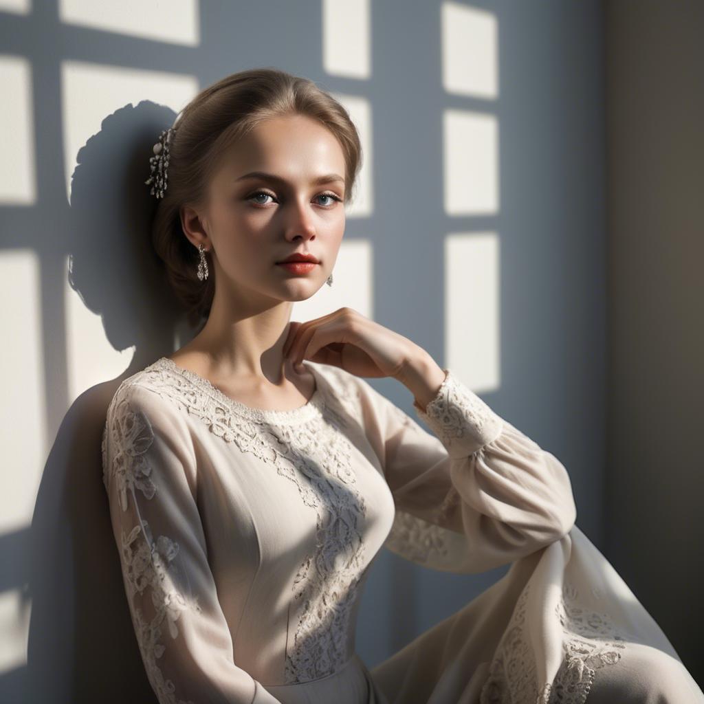 A stunning image of russian elegance in natural shadows.